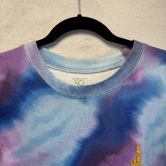 NWT Disney 50 Spirit Jersey Tie Dye Shirt Womens XXL Walt Disney Mickey Minnie - Picture 15 of 15